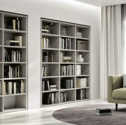 Libreria Bookcase 01 — Fogli Arredamenti: mobili su misura e falegnameria artigianale a Cascina (PI), province di Pisa e Livorno