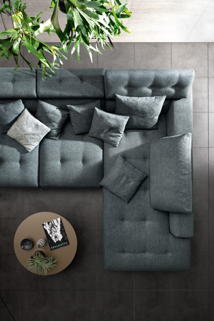 Divano con sedute estraibili Step / Step Special — Fogli Arredamenti: mobili su misura e falegnameria artigianale a Cascina (PI), province di Pisa e Livorno
